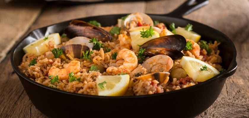 Receta de arroz con carabineros