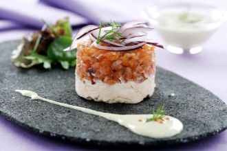 Tartar De Salmón Fresco