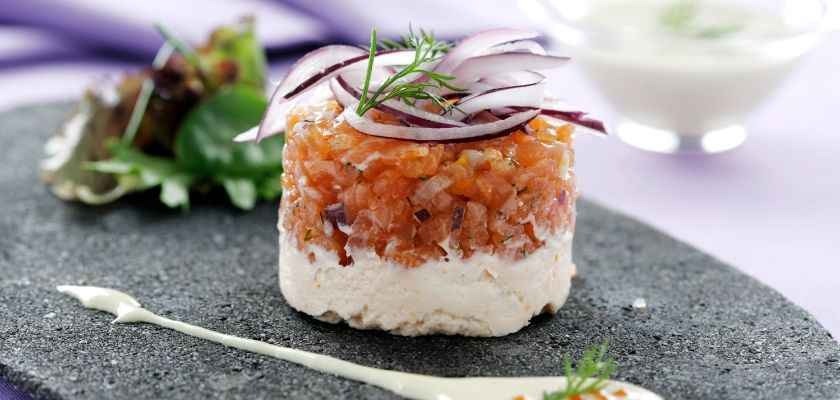 Tartar De Salmón Fresco