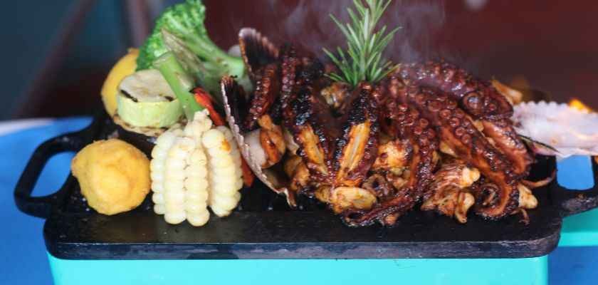 Como hacer pulpo a la plancha