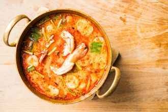 ARROZ CALDOSO CON CARABINEROS