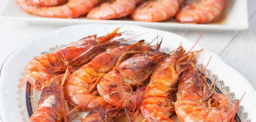 LANGOSTINOS AL HORNO
