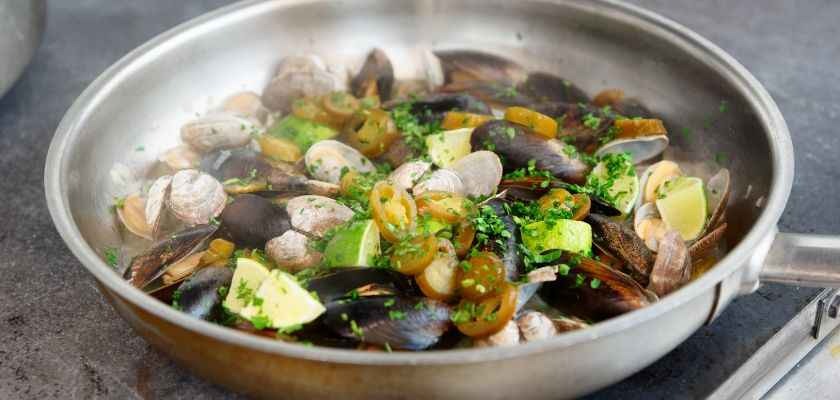 Receta Almejas A La Marinera